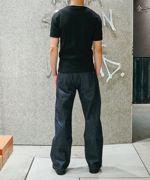 CONZ(コンズ)の「15oz selvedge loose fit jeans(デニムパンツ・メンズ・インディゴブルー・4/3/2/1)」の14枚目の写真