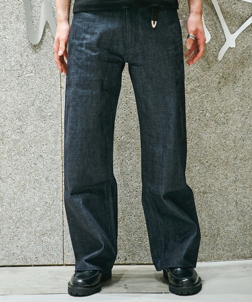 CONZ(コンズ)の「15oz selvedge loose fit jeans(デニムパンツ・メンズ・インディゴブルー・4/3/2/1)」の16枚目の写真