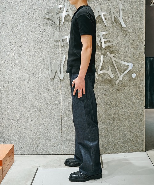 CONZ(コンズ)の「15oz selvedge loose fit jeans(デニムパンツ・メンズ・インディゴブルー・4/3/2/1)」の17枚目の写真