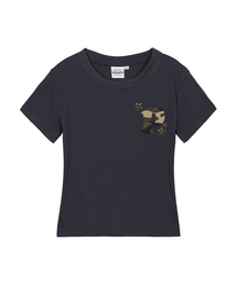 ENCODE レディース スリムフィット 半袖Tシャツ 5 COLORS