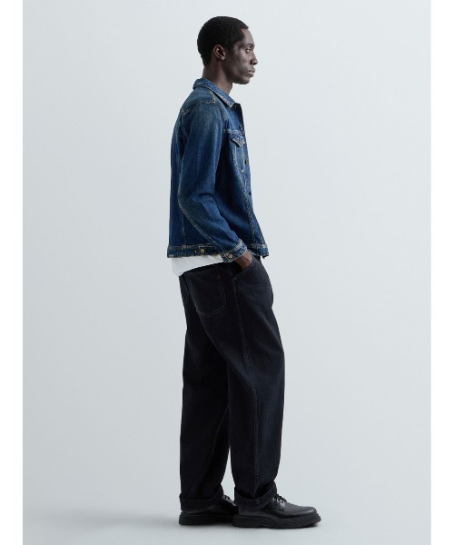 REPLAY(リプレイ)の「ダークブルーデニムジャケット(デニムジャケット・メンズ・ダークブルー・SMALL/MEDIUM/LARGE/X-LARGE)」の4枚目の写真
