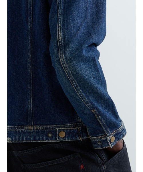 REPLAY(リプレイ)の「ダークブルーデニムジャケット(デニムジャケット・メンズ・ダークブルー・SMALL/MEDIUM/LARGE/X-LARGE)」の5枚目の写真