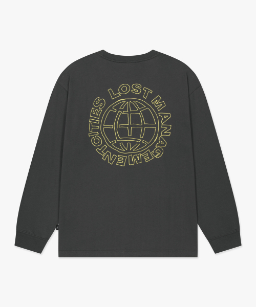 LMCの「DOODLE GLOBE LONG SLV TEE charcoal(Tシャツ/カットソー・レディース・その他・SMALL/MEDIUM/LARGE/X-LARGE)」の5枚目の写真