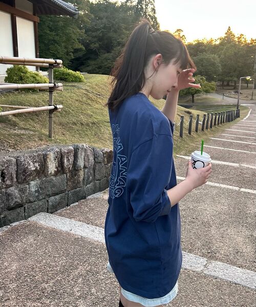 LMCの「DOODLE GLOBE LONG SLV TEE charcoal(Tシャツ/カットソー・レディース・その他・SMALL/MEDIUM/LARGE/X-LARGE)」の16枚目の写真