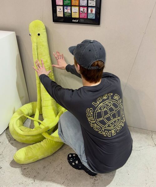 LMCの「DOODLE GLOBE LONG SLV TEE charcoal(Tシャツ/カットソー・レディース・その他・SMALL/MEDIUM/LARGE/X-LARGE)」の12枚目の写真
