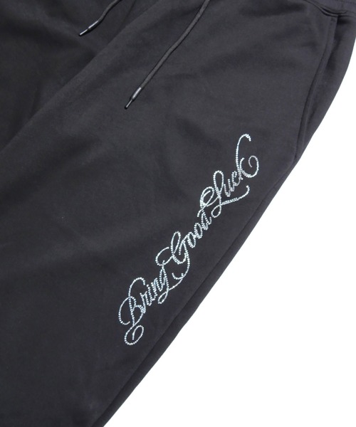 BGL（ビージーエル）の「SCRIPT LOGO SWEAT PANTS / スクリプトロゴ / 韓国ストリート / Y2K / ラインストーン　スウェットパンツ（スウェットパンツ・レディース・ブラック/グレー・S/M/L）」の10枚目の写真