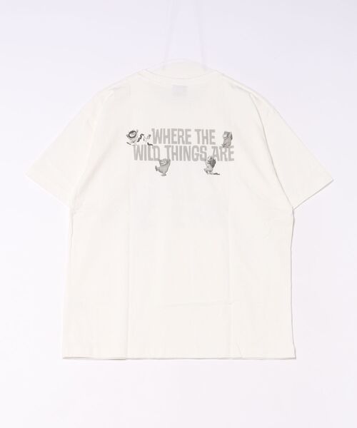 go slow caravan(ゴースローキャラバン)の「WHERE THE WILD THINGS ARE/かいじゅうたちのいるところ TEE(Tシャツ/カットソー・レディース・ブラック/ホワイト・FREE)」の6枚目の写真