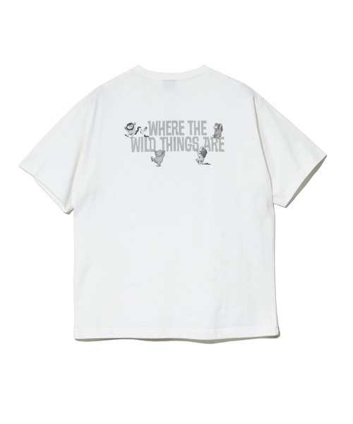 go slow caravan(ゴースローキャラバン)の「WHERE THE WILD THINGS ARE/かいじゅうたちのいるところ TEE(Tシャツ/カットソー・レディース・ブラック/ホワイト・FREE)」の5枚目の写真