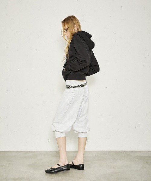 FTW（エフティダブリュー）の「NAPOLEON ZIP HOODIE（パーカー・レディース・グレー/ブラック/ピンク・LARGE/SMALL/MEDIUM）」の8枚目の写真