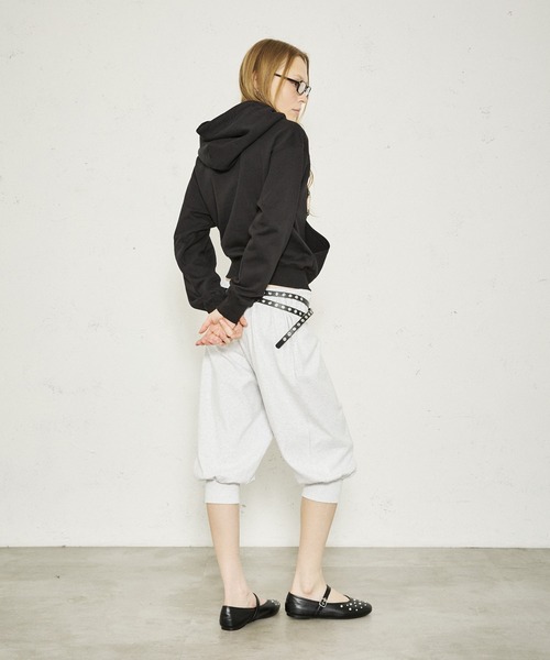 FTW（エフティダブリュー）の「NAPOLEON ZIP HOODIE（パーカー・レディース・グレー/ブラック/ピンク・LARGE/SMALL/MEDIUM）」の9枚目の写真