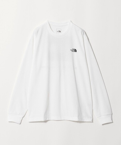 THE NORTH FACE(ザノースフェイス)の「<THE NORTH FACE>ロングスリーブ バックスクエア ロゴティー 長袖 Tシャツ(Tシャツ/カットソー・メンズ・ブラック/ホワイト・M/XXL/XL/L)」の12枚目の写真