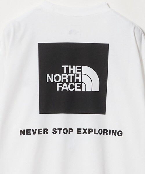 THE NORTH FACE(ザノースフェイス)の「<THE NORTH FACE>ロングスリーブ バックスクエア ロゴティー 長袖 Tシャツ(Tシャツ/カットソー・メンズ・ブラック/ホワイト・M/XXL/XL/L)」の15枚目の写真
