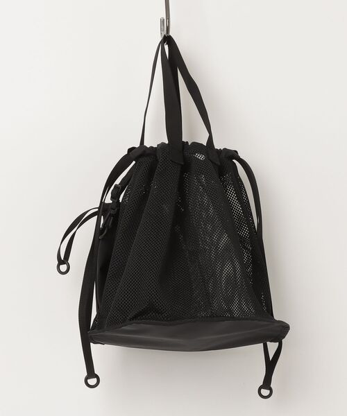 BAGJACK(バッグジャック)の「BAICYCLON by Bagjack PACKABLE MESH BAG (BCL-153)(トートバッグ・メンズ・ブラック・FREE)」の2枚目の写真