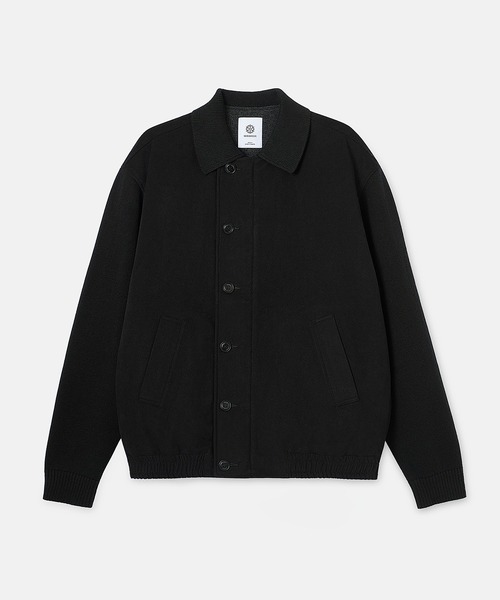 SEAGREEN(シーグリーン)の「SEAGREEN(シーグリーン) ECO SUEDE DECK JACKET エコスエードデッキジャケット(ブルゾン・メンズ・グレイッシュベージュ/ブラック・3/2/4)」の4枚目の写真