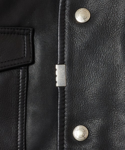 CRIMIE(クライミー)の「BOBBY 3 COW LEATHER JACKET(ブルゾン・メンズ・ブラック・XXL/XL/L/M/S)」の5枚目の写真