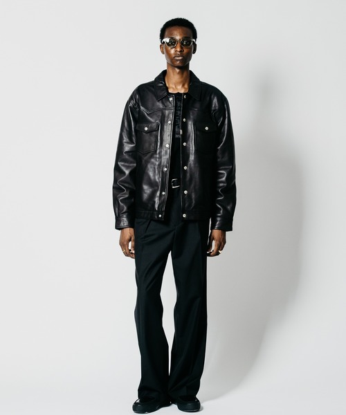 CRIMIE(クライミー)の「BOBBY 3 COW LEATHER JACKET(ブルゾン・メンズ・ブラック・XXL/XL/L/M/S)」の7枚目の写真