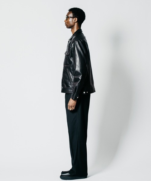 CRIMIE(クライミー)の「BOBBY 3 COW LEATHER JACKET(ブルゾン・メンズ・ブラック・XXL/XL/L/M/S)」の9枚目の写真