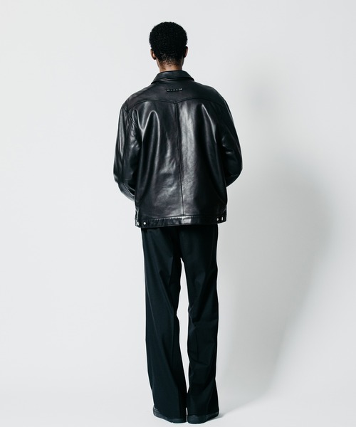 CRIMIE(クライミー)の「BOBBY 3 COW LEATHER JACKET(ブルゾン・メンズ・ブラック・XXL/XL/L/M/S)」の10枚目の写真