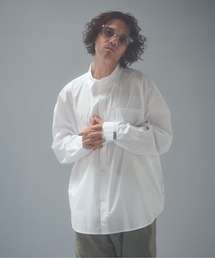 ADAMPATEK/soft calm papertouch broad shirt/ベーシックシャツ