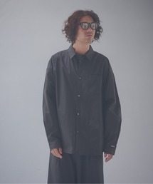 ADAMPATEK/soft calm papertouch broad shirt/ベーシックシャツ