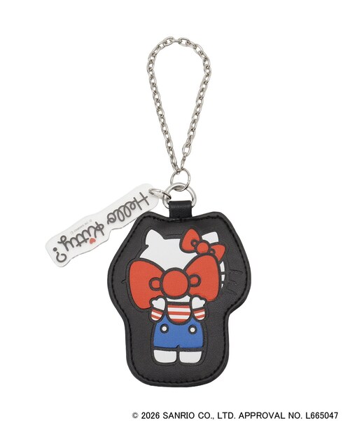 SHOO・LA・RUE(シューラルー)の「【HELLO KITTY コラボ】ミラーチャーム(チャーム・レディース・ワインレッド/ブラック・00)」の2枚目の写真