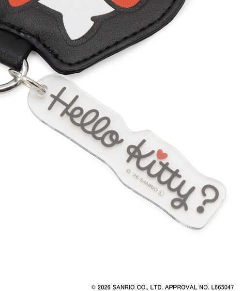 SHOO・LA・RUE(シューラルー)の「【HELLO KITTY コラボ】ミラーチャーム(チャーム・レディース・ワインレッド/ブラック・00)」の7枚目の写真