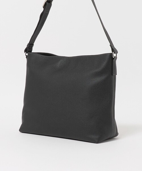 UNITED ARROWS(ユナイテッドアローズ)の「レザー ショルダー バッグ(ショルダーバッグ・メンズ・ダークブラウン/ブラック・FREE)」の14枚目の写真
