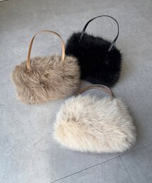 【WEB限定】ファー2WAYハンドルショルダーバッグ