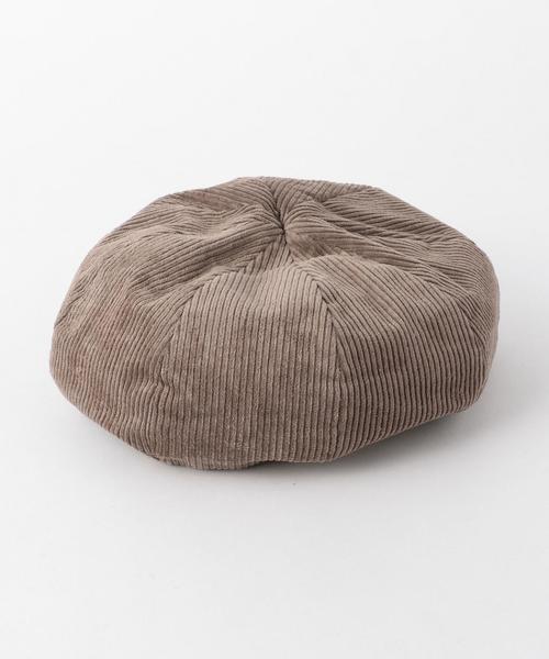 Another Edition（アナザーエディション）の「コーデュロイベレー帽/AEBC Cord BRT（ハンチング/ベレー帽・レディース・ナチュラル/モカ/ブラック・FREE）」の5枚目の写真