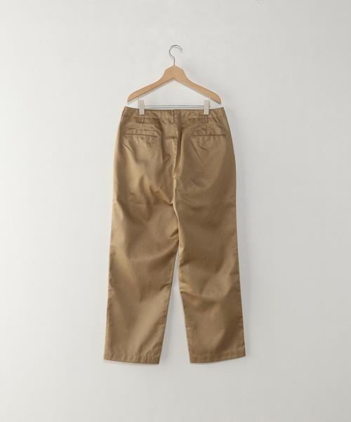 Steven Alan（スティーブンアラン）の「＜Steven Alan＞ C/MARCE WPN BAGGY TAPERED/ﾊﾟﾝﾂ ◆（チノパンツ・メンズ・ブラック/ベージュ・LARGE/MEDIUM/SMALL/X-LARGE）」の10枚目の写真