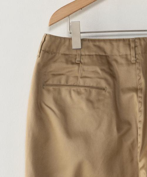 Steven Alan（スティーブンアラン）の「＜Steven Alan＞ C/MARCE WPN BAGGY TAPERED/ﾊﾟﾝﾂ ◆（チノパンツ・メンズ・ブラック/ベージュ・LARGE/MEDIUM/SMALL/X-LARGE）」の5枚目の写真