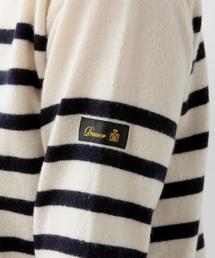 Drawer（ドゥロワー）の「DRAWER 14Gボーダーボートネック ニット