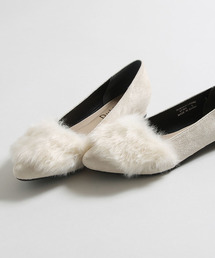 WEGO/ファー切替パンプス