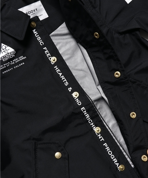 GROOVY COLORS（グルービーカラーズ）の「ブリザテックマウンテンコート（マウンテンパーカー・キッズ・ブラック/ベージュ・110/140/120/100/130）」の5枚目の写真