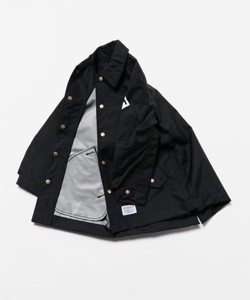 GROOVY COLORS（グルービーカラーズ）の「ブリザテックマウンテンコート（マウンテンパーカー・キッズ・ブラック/ベージュ・110/140/120/100/130）」の9枚目の写真