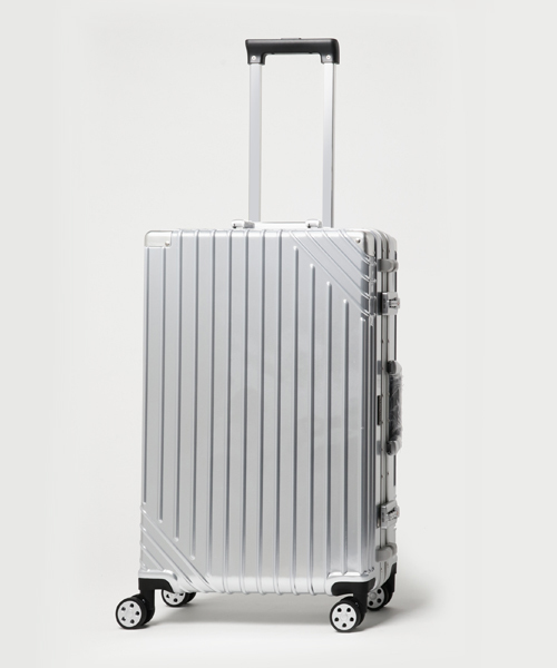 Sac S Bar オリジナル サックスバーオリジナル の Freelance フリーランス アルミ蒸着petフィルムキャリーケース46l スーツ ケース キャリーバッグ Wear Sac S Bar オリジナル サックスバーオリジナル の Freelance フリーランス アルミ蒸着petフィルムキャリーケース46l スーツ ケース キャリーバッグ Wear