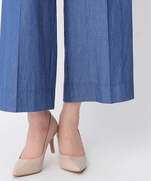 Andemiu（アンデミュウ）の「【XSからLLまでの5サイズ展開!】エナメルパンプス757894（パンプス・レディース・ブラック/グレー/ベージュ/ネイビー・LARGE/SMALL/X-SMALL/X-LARGE/MEDIUM）」の3枚目の写真