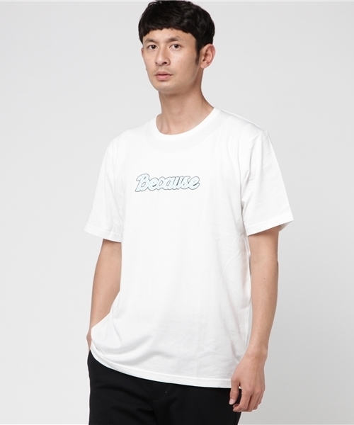 WEGO（ウィゴー）の「WEGO/チェッカーロゴTシャツ（Tシャツ/カットソー・メンズ・ホワイト/ブラック・MEDIUM/LARGE）」の13枚目の写真
