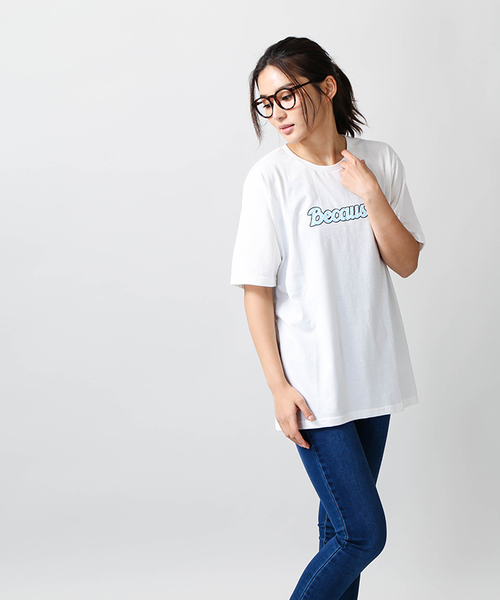 WEGO（ウィゴー）の「WEGO/チェッカーロゴTシャツ（Tシャツ/カットソー・メンズ・ホワイト/ブラック・MEDIUM/LARGE）」の18枚目の写真