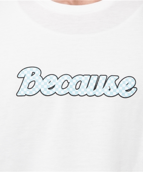 WEGO（ウィゴー）の「WEGO/チェッカーロゴTシャツ（Tシャツ/カットソー・メンズ・ホワイト/ブラック・MEDIUM/LARGE）」の11枚目の写真