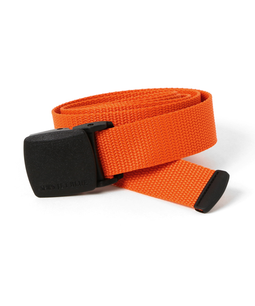 SHIPS JET BLUE（シップスジェットブルー）の「SHIPS JET BLUE: グログラン カラーロングベルト（ベルト・メンズ・ブラック/ベージュ/オレンジ/ホワイト/ライトグレー/ピンク/レッド・ONE SIZE）」の11枚目の写真