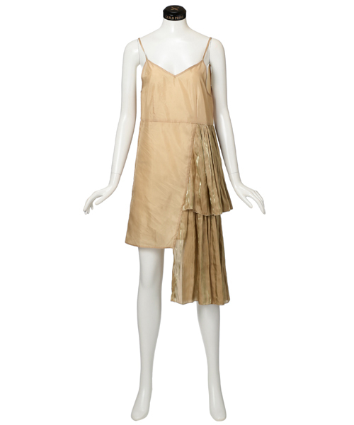 AVIE(アビィ)の「【AVIE】WOMENS 別注ワンピース-side slit knit dress with frill-(ワンピース・レディース・ネイビー・38)」の5枚目の写真