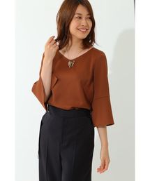 22 OCTOBRE | ◆シルク調ツイルセットアップブラウス(シャツ/ブラウス)