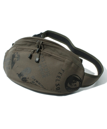 HYSTERIC GLAMOUR | STENCIL BOP総柄コーデュラ ワンショルダーバッグ(メッセンジャーバッグ)