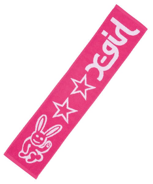 X-girl（エックスガール）の「BUNNY&LOGO LONG TOWEL（タオル