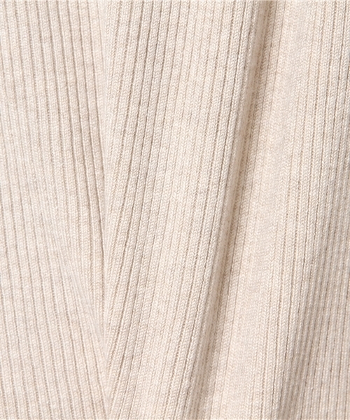 niko and...（ニコアンド）の「ビスナイロンVリブプルオーバー【niko and ...】（ニット/セーター・レディース・パープル/ベージュ/チャコール/ピンク・MEDIUM/LARGE）」の10枚目の写真