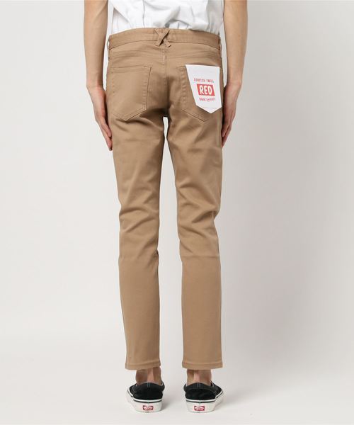 WEGO(ウィゴー)の「WEGO/ストレッチツイルスキニーパンツ(その他パンツ・メンズ・マスタード/アイボリー/ネイビー/ブルー/ダークブラウン/ブラック/ホワイト/グレー/カーキ/ベージュ・LARGE/MEDIUM/SMALL/X-LARGE)」の11枚目の写真
