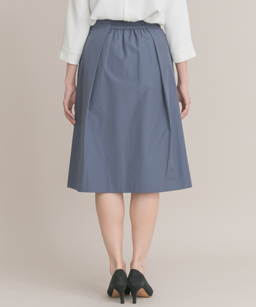 URBAN RESEARCH ROSSO WOMEN(アーバンリサーチ ロッソ)の「SILVERLIGHTS タフタタックスカート∴(スカート・レディース・ネイビー/キャメル/レッド・36/38)」の10枚目の写真