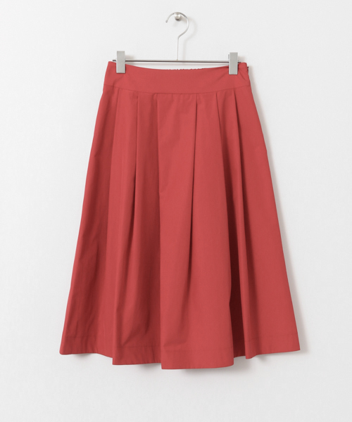 URBAN RESEARCH ROSSO WOMEN(アーバンリサーチ ロッソ)の「SILVERLIGHTS タフタタックスカート∴(スカート・レディース・ネイビー/キャメル/レッド・36/38)」の18枚目の写真