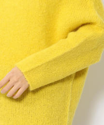 GALERIE VIEのアルパカナイロンウール ラウンドネックプルオーバー GALERIE VIE（ギャルリー ヴィー）の「アルパカナイロンウール